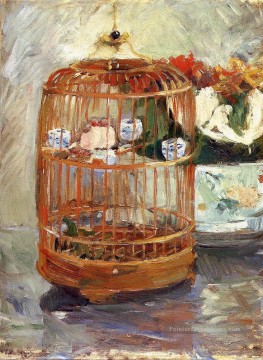 Berthe Morisot œuvres - La Cage Berthe Morisot